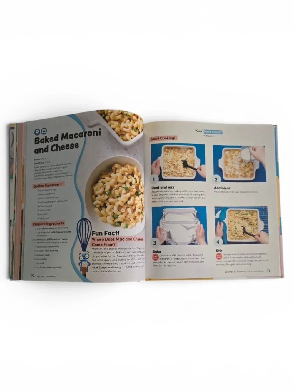 My First Cookbook America's Test Kitchen Kids Hardcover Recipe Book